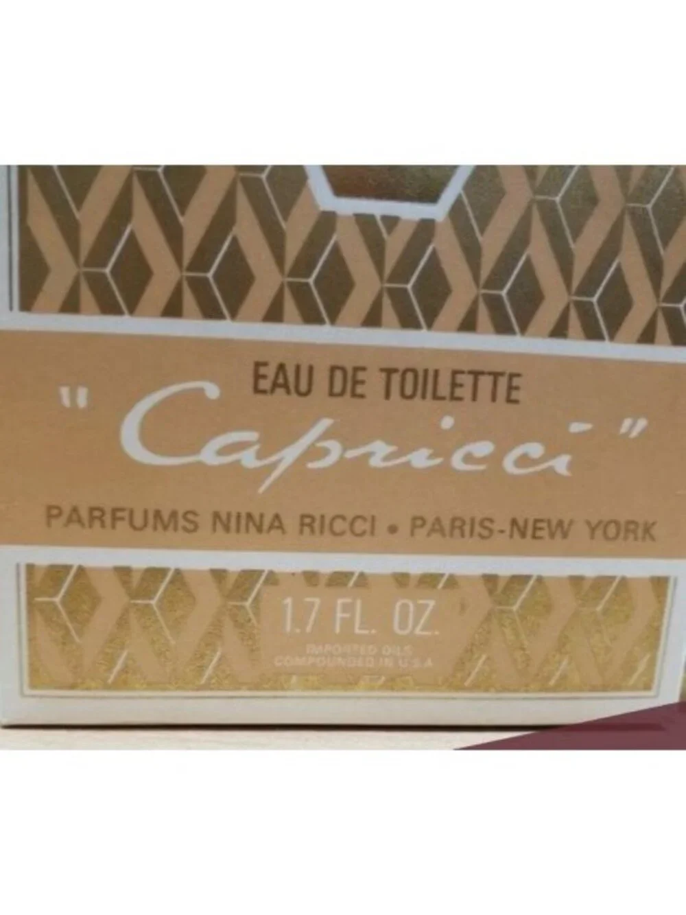 Capricci by Nina Ricci 1.7oz Rare VINTAGE Jasmine Ylang Tuberose Sandalwood Lily